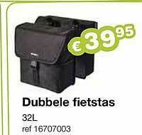 Europoint Dubbele Fietstas aanbieding