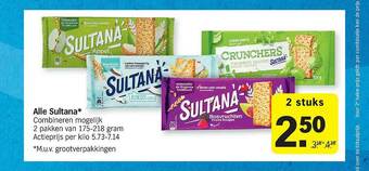 Albert Heijn Alle Sultana aanbieding