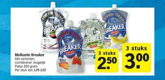 Albert Heijn Melkunie Breaker aanbieding