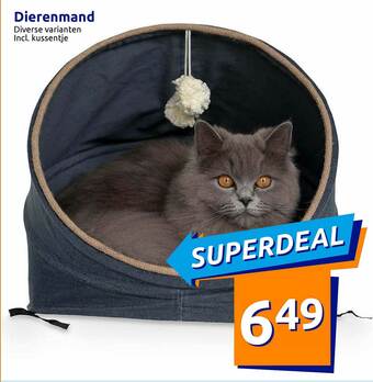 Action Dierenmand aanbieding