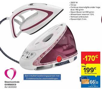 Carrefour Stoomcentrale aanbieding
