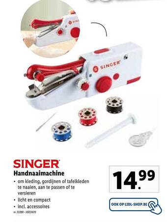 Lidl Singer Handnaaimachine aanbieding