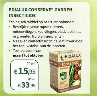 Edialux Conserve Garden Insecticide