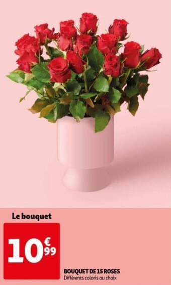 Bouquet De 15 Roses