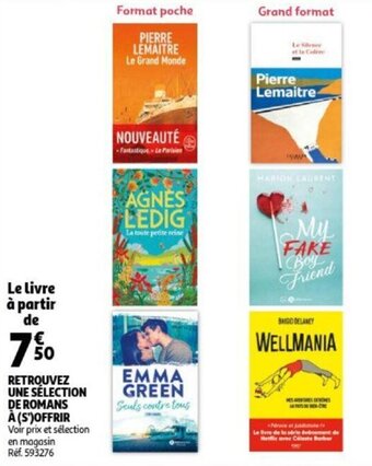 Retrouvez Une Selection De Romans A (S') Offrir