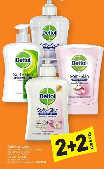 Albert Heijn Dettol handzeep aanbieding
