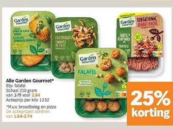 Albert Heijn Garden gourmet aanbieding