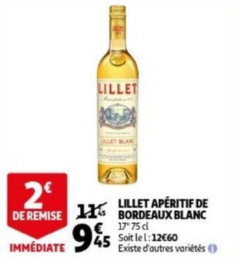 Lillet Aperitif De Bordeaux Blanc
