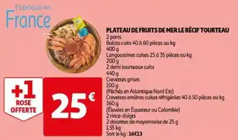 Auchan Plateau De Fruits De Mer Le Recif Tourteau aanbieding