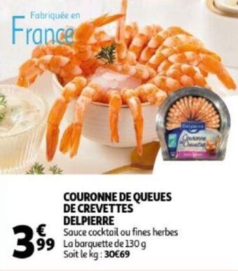 Couronne De Queues De Crevettes Delpierre