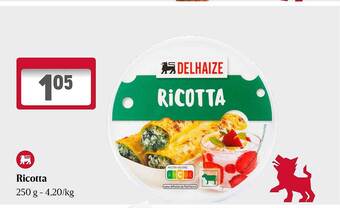Delhaize Ricotta aanbieding