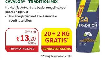 Cavalor tradition mix