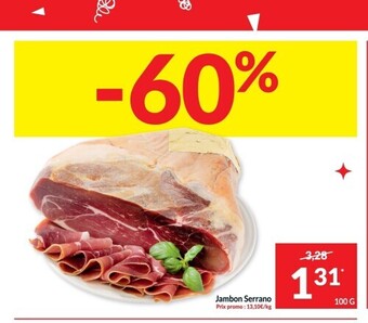Jambon serrano