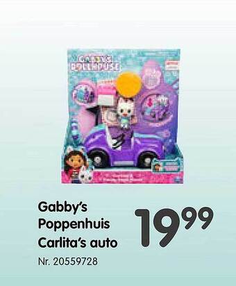 Fun Gabby's poppenhuis carlita's auto aanbieding