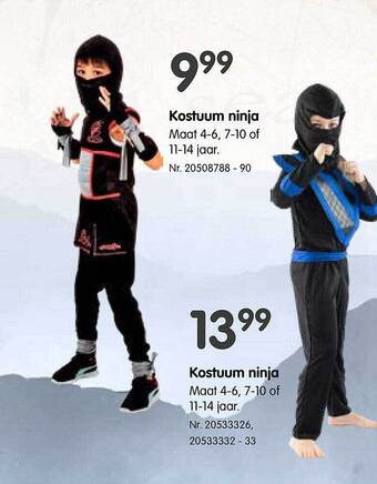 Kostuum ninja