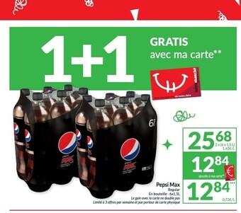 Intermarché Pepsi max aanbieding
