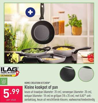 ALDI Kleine kookpot of pan aanbieding
