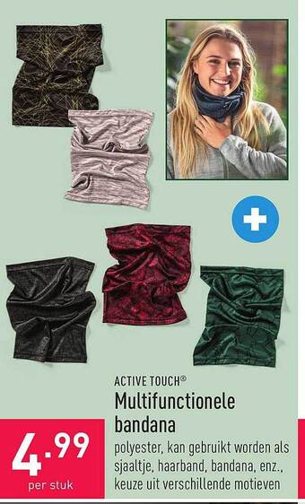 Multifunctionele bandana