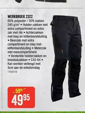 Werkbroek