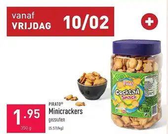 ALDI Pirato minicrackers aanbieding