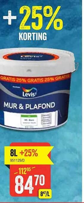 Levis mur & plafond