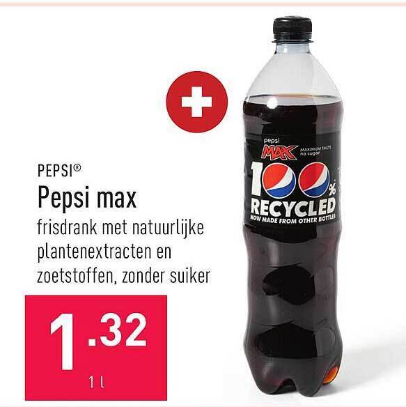 Pepsi max promotie bij ALDI