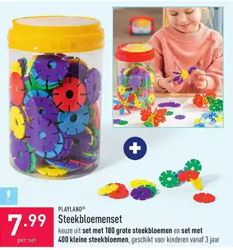 ALDI Playland steekbloemenset aanbieding