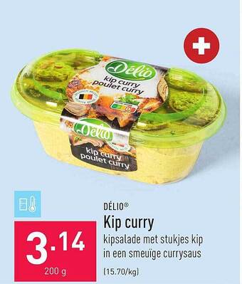 ALDI Kip curry aanbieding