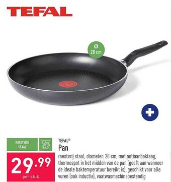 ALDI Tefal pan aanbieding