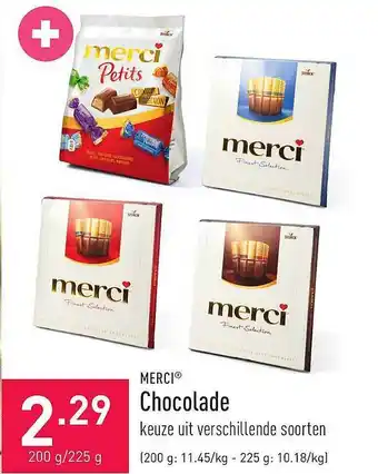 ALDI Merci chocolade aanbieding