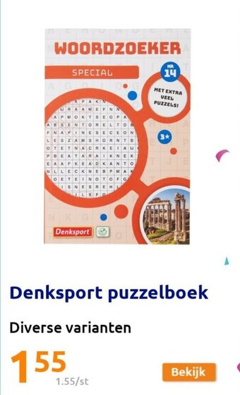 Denksport puzzelboek
