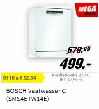 Bosch vaatwasser C (SMS4ETW14E)