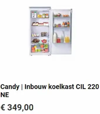 Krëfel Candy inbouw koelkast CIL 220 NE aanbieding