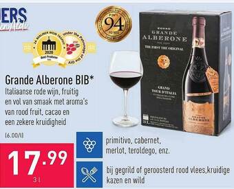 ALDI Grande Alberone Bib aanbieding