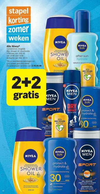 Albert Heijn Alle Nivea aanbieding