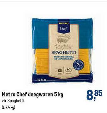 Metro Chef Deegwaren 5 Kg