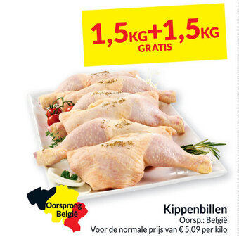 Intermarché Kippenbillen aanbieding