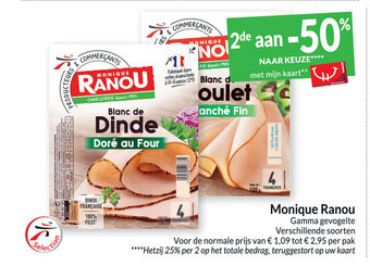 Intermarché Monique ranou gamma gevogelte aanbieding