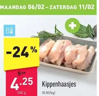 ALDI Kippenhaasjes aanbieding