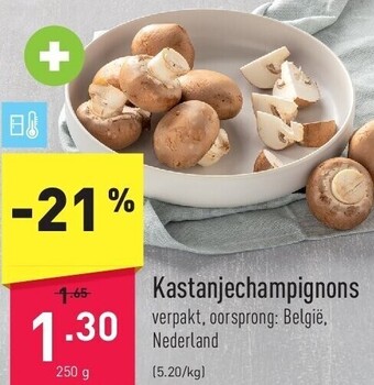 ALDI Kastanjechampignons aanbieding