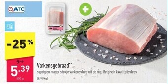 ALDI Varkensgebraad aanbieding