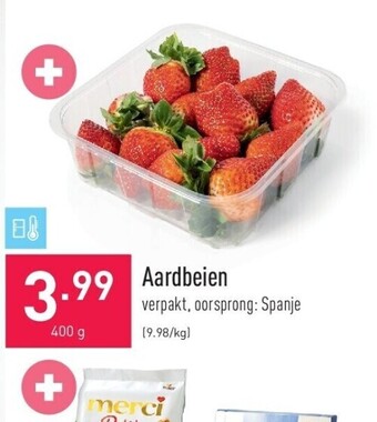 ALDI Aardbeien aanbieding