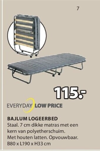 Bajlum logeerbed