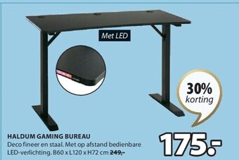 Jysk Haldum gaming bureau aanbieding