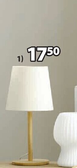 Jysk Julius tafellamp aanbieding