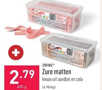 ALDI Zure matten aanbieding
