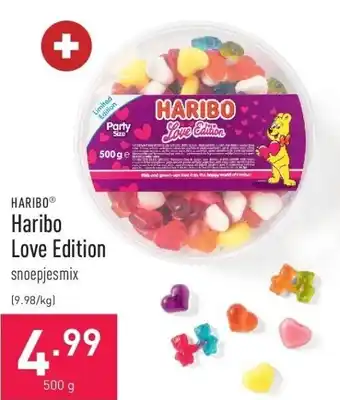 ALDI Haribo love edition aanbieding