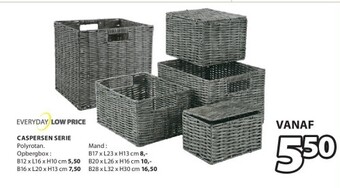 Jysk Caspersen serie b12 x l16 x h10 cm aanbieding