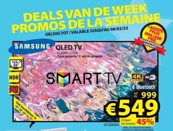 ElectroStock Samsung qled tv aanbieding