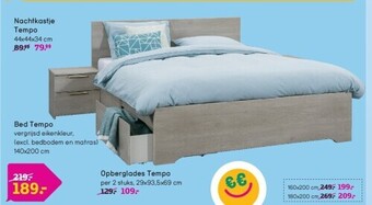 Leen Bakker Bed tempo aanbieding